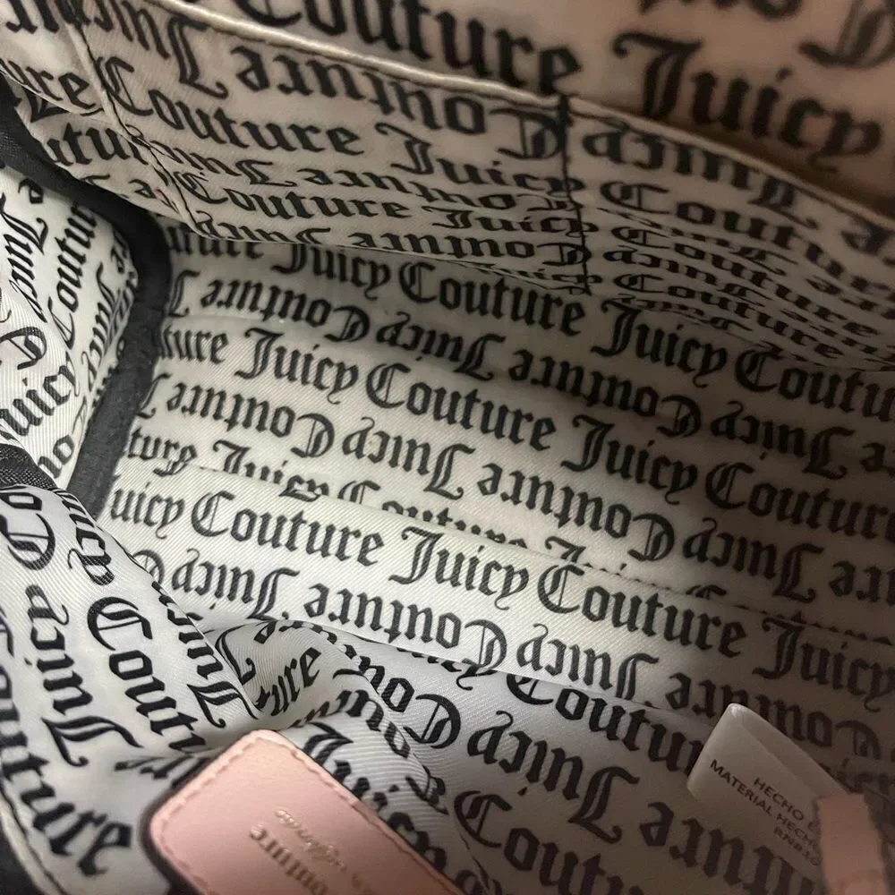NWT Juicy Couture dusty blush addicted to love  Synthetic satchel/crossbody bag